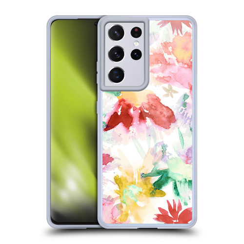Ninola Floral Spring Memories Colour Soft Gel Case for Samsung Galaxy S21 Ultra 5G & MagSafe
