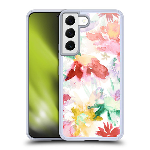 Ninola Floral Spring Memories Colour Soft Gel Case for Samsung Galaxy S22 5G & MagSafe