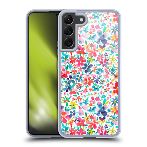 Ninola Floral Colourful Petals Spring Soft Gel Case for Samsung Galaxy S22+ 5G & MagSafe