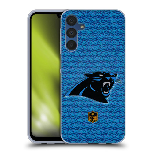 NFL Carolina Panthers Logo Football Soft Gel Case for Samsung Galaxy A15 & MagSafe