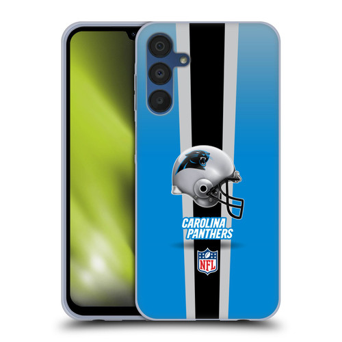 NFL Carolina Panthers Logo Helmet Soft Gel Case for Samsung Galaxy A15 & MagSafe