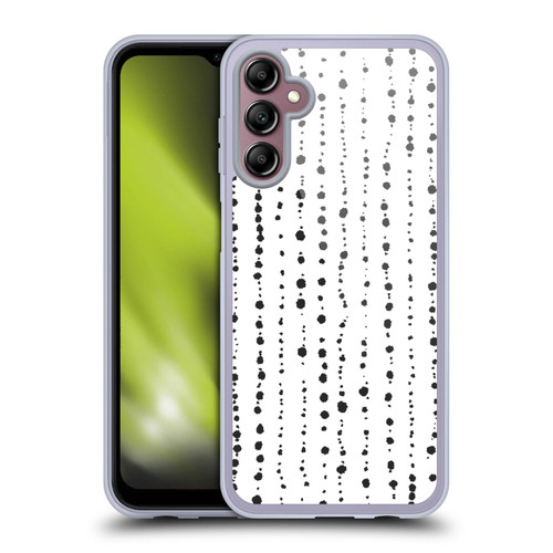 Ninola Freeform Patterns Boho Dots Stripes Soft Gel Case for Samsung Galaxy A14 5G