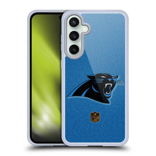 NFL Carolina Panthers Logo Football Soft Gel Case for Samsung Galaxy S23 FE 5G & MagSafe