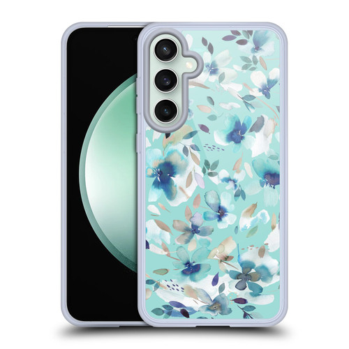 Ninola Abstract Nature Flowers Summer Aquatic Soft Gel Case for Samsung Galaxy S23 FE 5G & MagSafe
