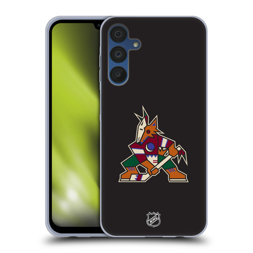 NHL Arizona Coyotes Plain Soft Gel Case for Samsung Galaxy A15 & MagSafe