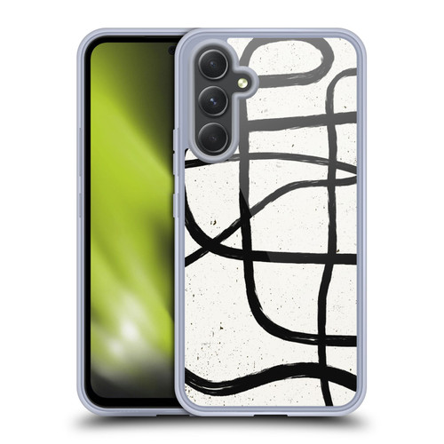 Ninola Freeform Patterns Scandinavian Marker Soft Gel Case for Samsung Galaxy A54 5G