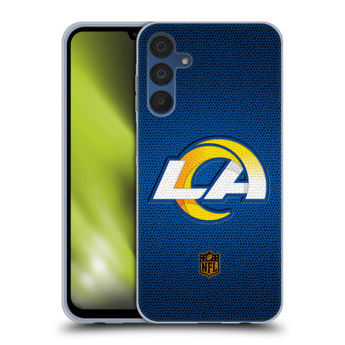 NFL Los Angeles Rams Logo Football Soft Gel Case for Samsung Galaxy A15 & MagSafe