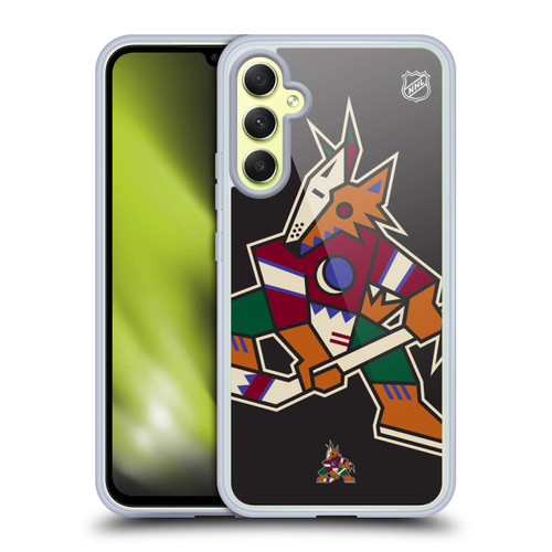 NHL Arizona Coyotes Oversized Soft Gel Case for Samsung Galaxy A34 5G