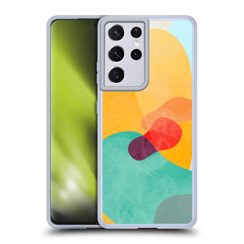 Ninola Freeform Patterns Abstracts Desert Soft Gel Case for Samsung Galaxy S21 Ultra 5G & MagSafe