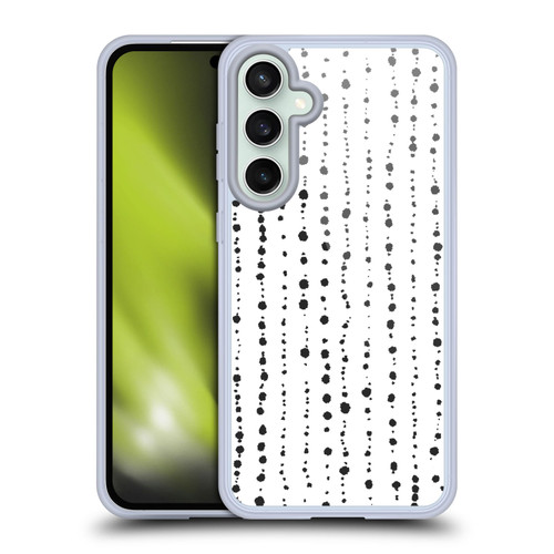 Ninola Freeform Patterns Boho Dots Stripes Soft Gel Case for Samsung Galaxy S23 FE 5G & MagSafe