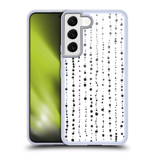 Ninola Freeform Patterns Boho Dots Stripes Soft Gel Case for Samsung Galaxy S22 5G & MagSafe