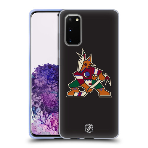 NHL Arizona Coyotes Plain Soft Gel Case for Samsung Galaxy S20 / S20 5G