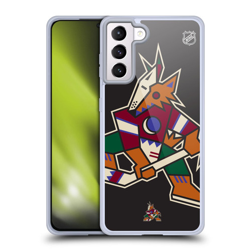 NHL Arizona Coyotes Oversized Soft Gel Case for Samsung Galaxy S21+ 5G & MagSafe