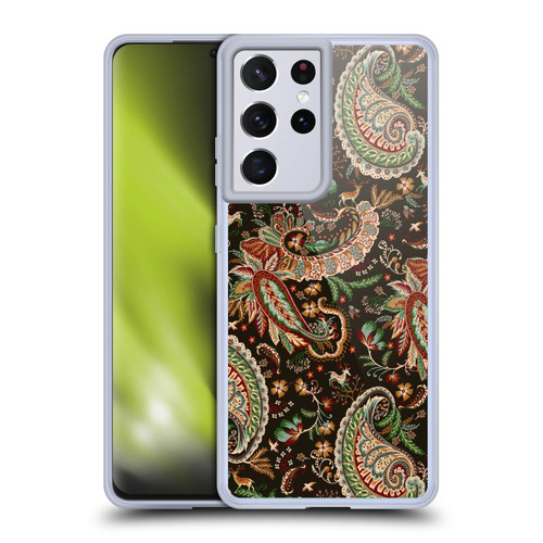 Ninola Mix Patterns Woodland Paisley Soft Gel Case for Samsung Galaxy S21 Ultra 5G & MagSafe