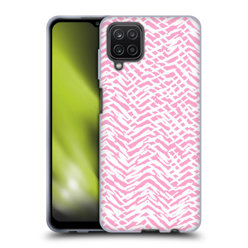 Ninola Patterns 4 Leopard Marks Pink Soft Gel Case for Samsung Galaxy A12 (2020)