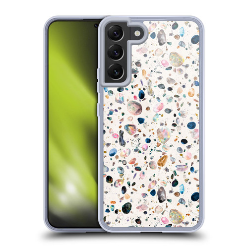 Ninola Mix Patterns Watercolor Terrazzo Soft Gel Case for Samsung Galaxy S22+ 5G & MagSafe
