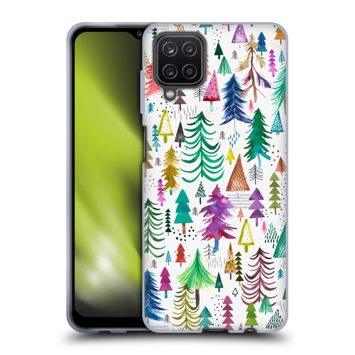Ninola Patterns 4 Colourful Pines Soft Gel Case for Samsung Galaxy A12 (2020)