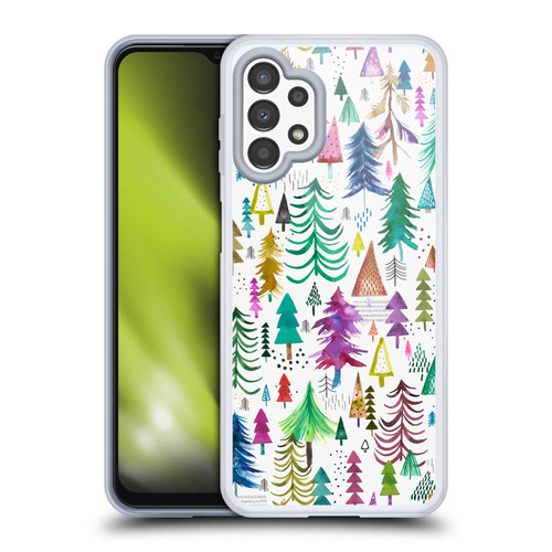 Ninola Patterns 4 Colourful Pines Soft Gel Case for Samsung Galaxy A13 (2022)
