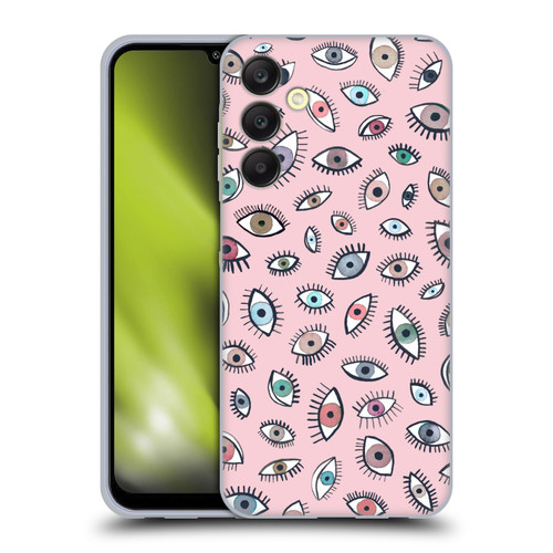 Ninola Patterns 4 Eyes Pink Soft Gel Case for Samsung Galaxy A25 5G
