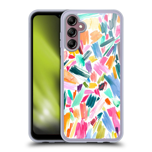 Ninola Watercolor Prints Scribble Soft Gel Case for Samsung Galaxy A14 5G