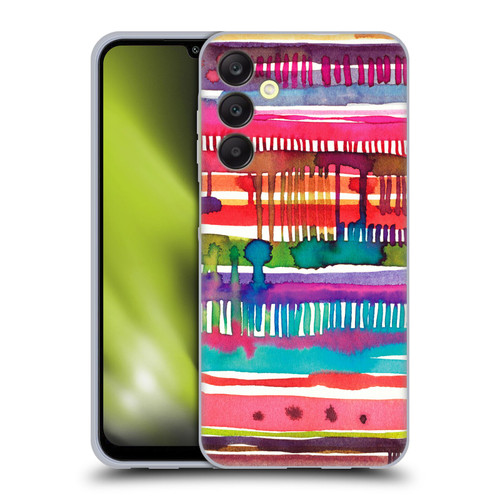 Ninola Watercolor Prints Lines Soft Gel Case for Samsung Galaxy A25 5G