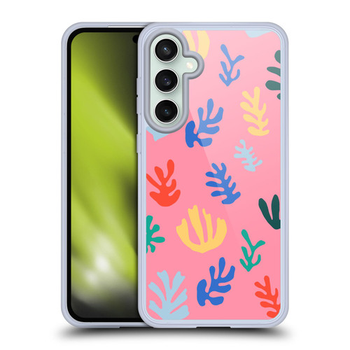 Ninola Ocean Colorful Leaves Soft Gel Case for Samsung Galaxy S23 FE 5G & MagSafe