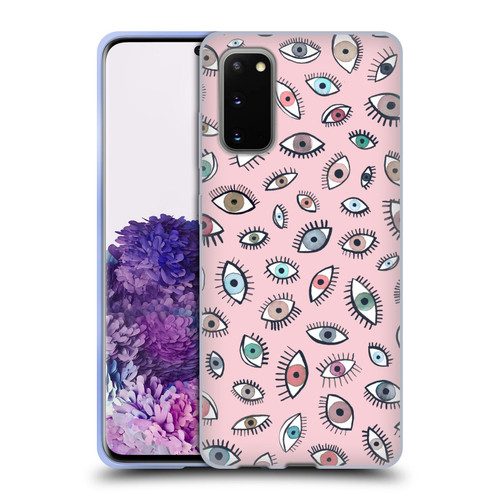 Ninola Patterns 4 Eyes Pink Soft Gel Case for Samsung Galaxy S20 / S20 5G