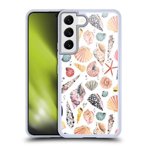 Ninola Ocean Sea Shells Soft Gel Case for Samsung Galaxy S22 5G & MagSafe