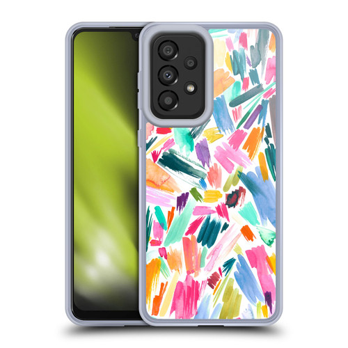 Ninola Watercolor Prints Scribble Soft Gel Case for Samsung Galaxy A33 5G (2022)