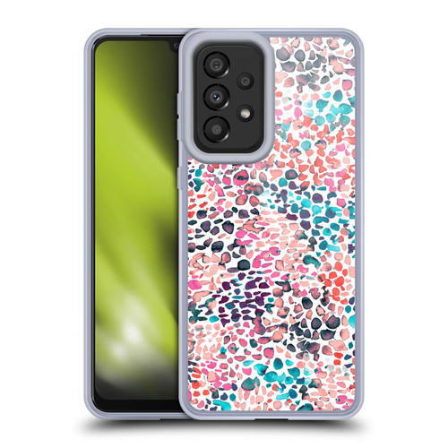 Ninola Watercolor Prints Speckled Painting Soft Gel Case for Samsung Galaxy A33 5G (2022)