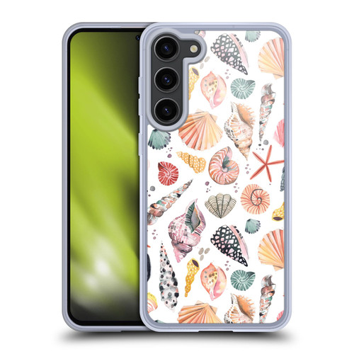 Ninola Ocean Sea Shells Soft Gel Case for Samsung Galaxy S23+ 5G & MagSafe