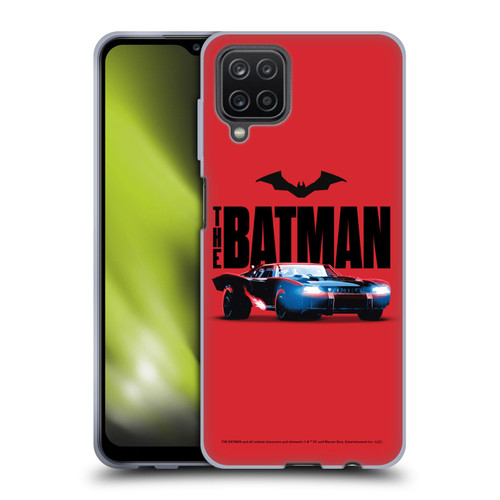 The Batman Neo-Noir Graphics Batmobile Soft Gel Case for Samsung Galaxy A12 (2020)