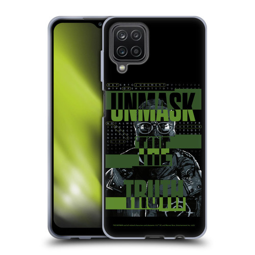 The Batman Neo-Noir Graphics Riddler Unmask The Truth Soft Gel Case for Samsung Galaxy A12 (2020)