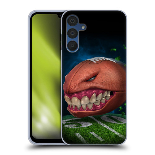 Tom Wood Monsters Football Soft Gel Case for Samsung Galaxy A15 & MagSafe
