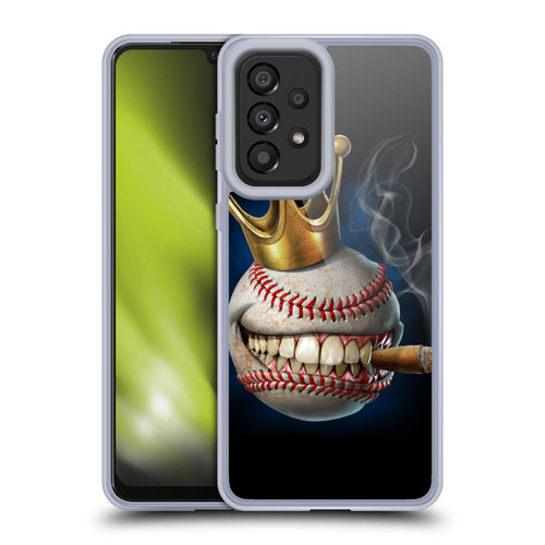 Tom Wood Monsters King Of Baseball Soft Gel Case for Samsung Galaxy A33 5G (2022)