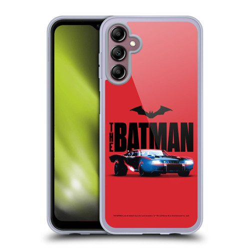 The Batman Neo-Noir Graphics Batmobile Soft Gel Case for Samsung Galaxy A14 5G