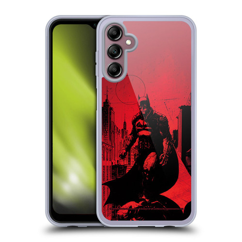 The Batman Neo-Noir Graphics Teaser Poster Soft Gel Case for Samsung Galaxy A14 5G