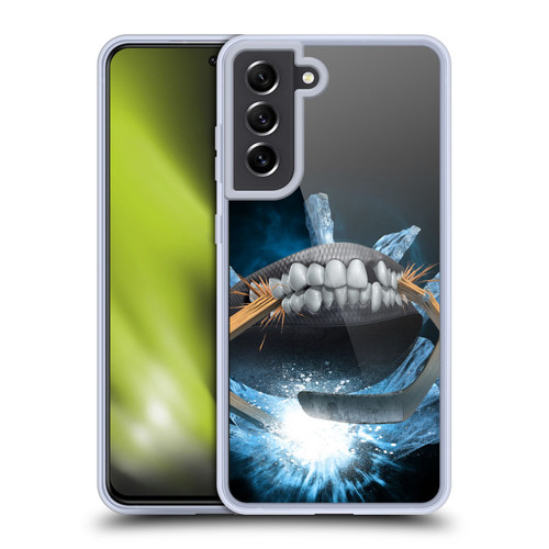 Tom Wood Monsters Hockey Soft Gel Case for Samsung Galaxy S21 FE 5G & MagSafe