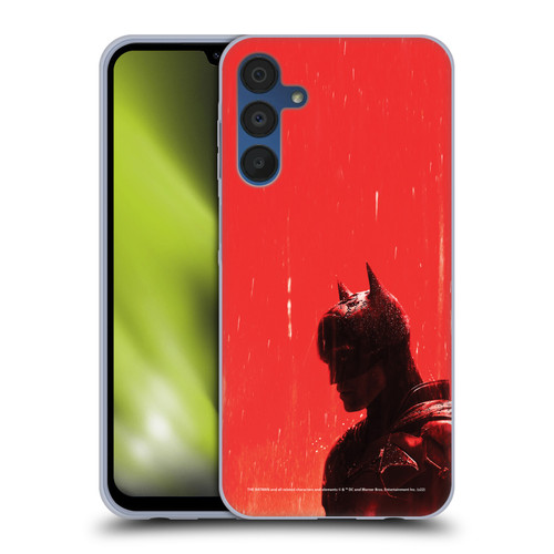 The Batman Neo-Noir Graphics Rain Soft Gel Case for Samsung Galaxy A15 & MagSafe
