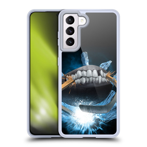 Tom Wood Monsters Hockey Soft Gel Case for Samsung Galaxy S21 5G & MagSafe
