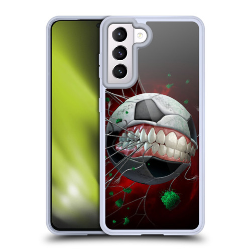 Tom Wood Monsters Soccer Soft Gel Case for Samsung Galaxy S21 5G & MagSafe