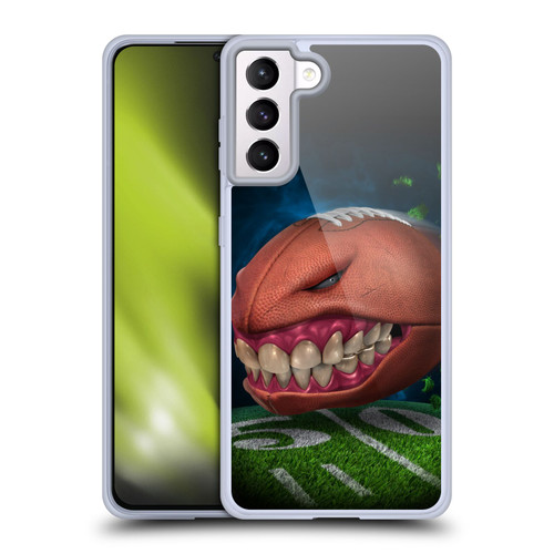Tom Wood Monsters Football Soft Gel Case for Samsung Galaxy S21+ 5G & MagSafe