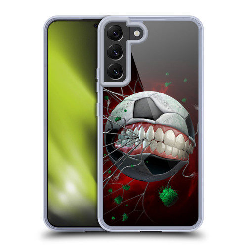 Tom Wood Monsters Soccer Soft Gel Case for Samsung Galaxy S22+ 5G & MagSafe
