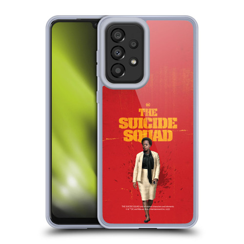 The Suicide Squad 2021 Character Poster Amanda Waller Soft Gel Case for Samsung Galaxy A33 5G (2022)