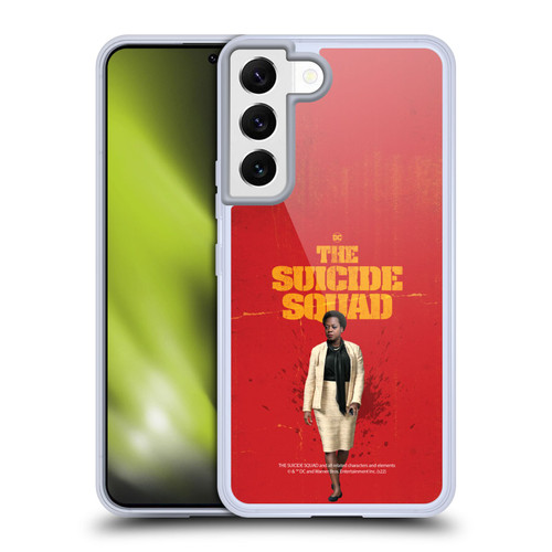 The Suicide Squad 2021 Character Poster Amanda Waller Soft Gel Case for Samsung Galaxy S22 5G & MagSafe