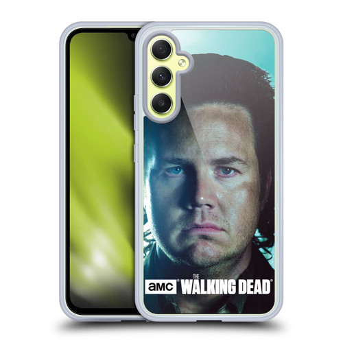 AMC The Walking Dead Characters Eugene Soft Gel Case for Samsung Galaxy A34 5G