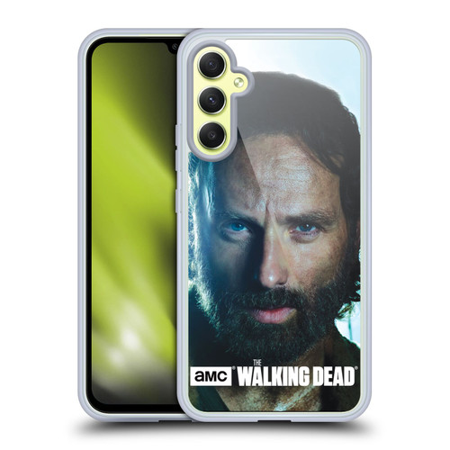 AMC The Walking Dead Characters Rick Soft Gel Case for Samsung Galaxy A34 5G