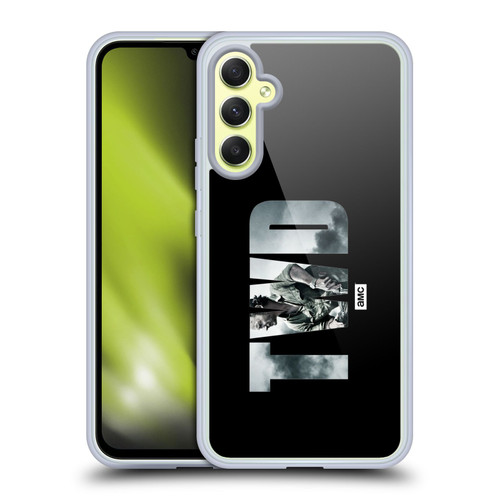 AMC The Walking Dead Logo Landscape Soft Gel Case for Samsung Galaxy A34 5G