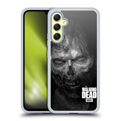 AMC The Walking Dead Logo Stare Soft Gel Case for Samsung Galaxy A34 5G