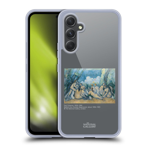 The National Gallery People Cezanne Bathers Soft Gel Case for Samsung Galaxy A54 5G